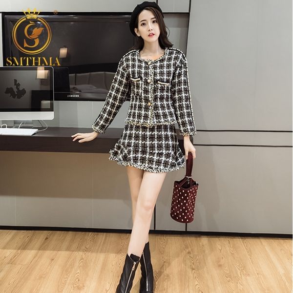 tweed plaid beading jacket coat + autumn / winter women's mermaid skirt set ladies fashion 2 piece suit 210520, White
tweed plaid beading jacket coat + autumn / winter women's mermaid skirt set ladies fashion 2 piece suit 210520, White