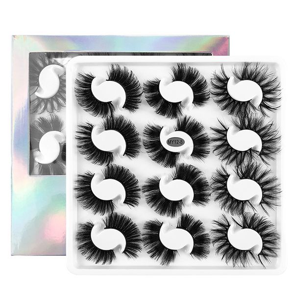 thick curly 3d mink false eyelashes extension 12 pairs set messy crisscross hand made reusable multi-layer fake lashes makeup for eyes dhl
thick curly 3d mink false eyelashes extension 12 pairs set messy crisscross hand made reusable multi-layer fake lashes makeup for eyes dhl