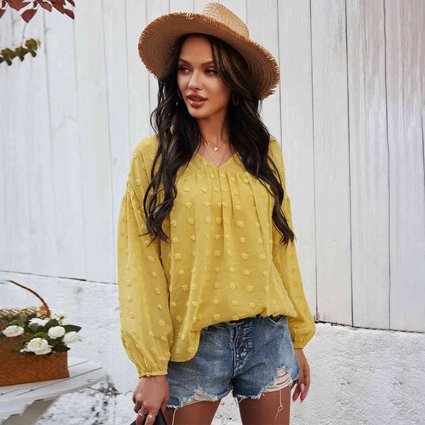 ladies spring chiffon blouse women fashion casual solid v neck long sleeve loose summer women blouse shirt female blusas 210416, White
ladies spring chiffon blouse women fashion casual solid v neck long sleeve loose summer women blouse shirt female blusas 210416, White