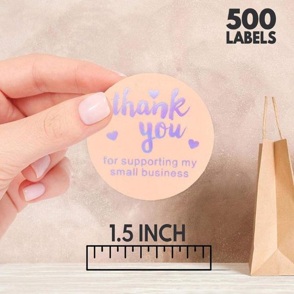 500pcs thank you for supporting my small business stickers round seal labels handmade sticker candy gift box packing h051 wrap
500pcs thank you for supporting my small business stickers round seal labels handmade sticker candy gift box packing h051 wrap