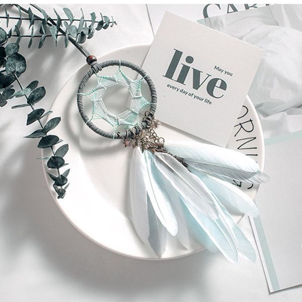 dream catcher vintage romantic feather tassel car pendant home decoration lxy9 decorative objects & figurines
dream catcher vintage romantic feather tassel car pendant home decoration lxy9 decorative objects & figurines