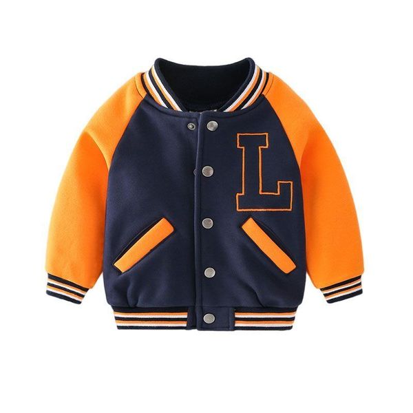 autumn winter baby boys outerwear thick warm plus velvet coat for kids embroidered baseball jackets children clothing 2-6 years, Blue;gray
autumn winter baby boys outerwear thick warm plus velvet coat for kids embroidered baseball jackets children clothing 2-6 years, Blue;gray
