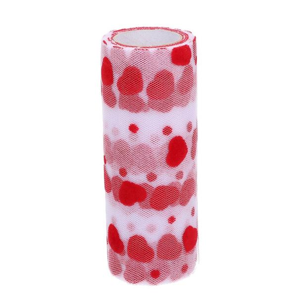 decorative flowers & wreaths 1pc heart printing tulle roll wedding gauze polyester mesh ribbon ornament
decorative flowers & wreaths 1pc heart printing tulle roll wedding gauze polyester mesh ribbon ornament