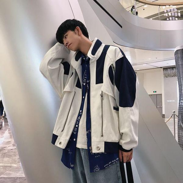 men's jackets 2021 fashion casual coats streetwear brand outerwear bomber white jacket loose youth windbreaker plus size m-2xl, Black;brown
men's jackets 2021 fashion casual coats streetwear brand outerwear bomber white jacket loose youth windbreaker plus size m-2xl, Black;brown