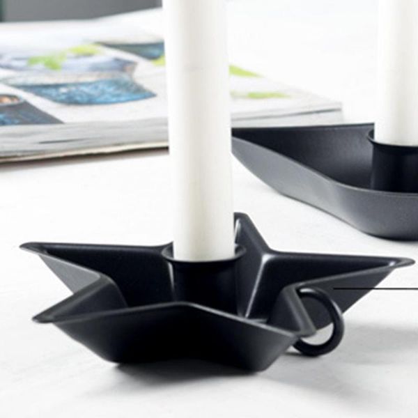 candle holders 1pc iron candlestick ornament star shape holder cup deskdecoration for home office birthday (black)
candle holders 1pc iron candlestick ornament star shape holder cup deskdecoration for home office birthday (black)