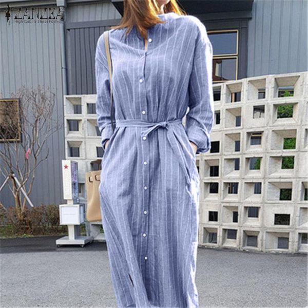 casual dresses 2022 spring striped printed sundress women fashion party dress elegant holiday buttons shirt vestido robe femme oversi, Black;gray
casual dresses 2022 spring striped printed sundress women fashion party dress elegant holiday buttons shirt vestido robe femme oversi, Black;gray