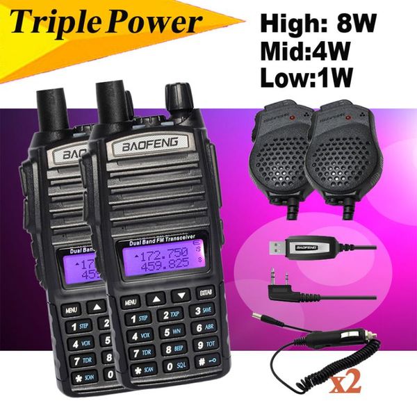 walkie talkie ships from ru/cn 2 pcs black baofeng uv82 8w 10km 136-174mhz & 400-520mhz two way radio uv-82 ham
walkie talkie ships from ru/cn 2 pcs black baofeng uv82 8w 10km 136-174mhz & 400-520mhz two way radio uv-82 ham