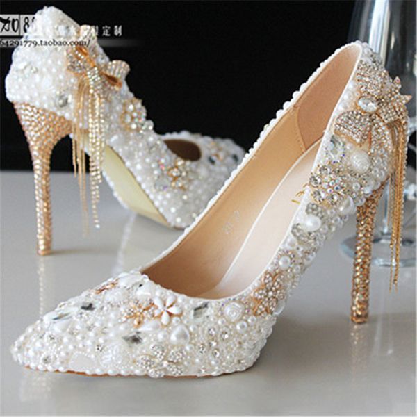 dress shoes wedding shoes autumn white pearl high heels bridal large size party dress pointed 34-43 s2c2, Black
dress shoes wedding shoes autumn white pearl high heels bridal large size party dress pointed 34-43 s2c2, Black