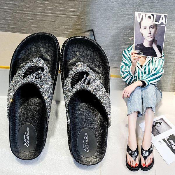 summer slippers casual shoes women's european and american british fashion all-matching non-slip, Black
summer slippers casual shoes women's european and american british fashion all-matching non-slip, Black