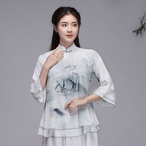traditional chinese print flower women tang coat slim shirt soft green satin blouse vintage classic clothing 10415, Red
traditional chinese print flower women tang coat slim shirt soft green satin blouse vintage classic clothing 10415, Red