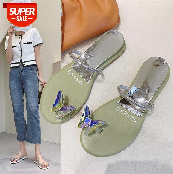 metal butterfly sandals and slippers female flat-bottomed fairies student flip flops with rhinestone outer wear #lc1o, Black
metal butterfly sandals and slippers female flat-bottomed fairies student flip flops with rhinestone outer wear #lc1o, Black