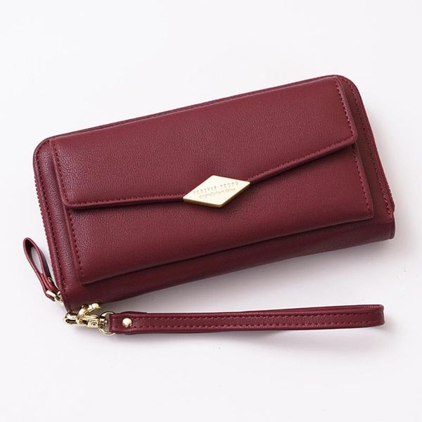 wallets multiple card slot phone bag holder money purse long organizer coin fashion women wallet large capacity, Red;black
wallets multiple card slot phone bag holder money purse long organizer coin fashion women wallet large capacity, Red;black
