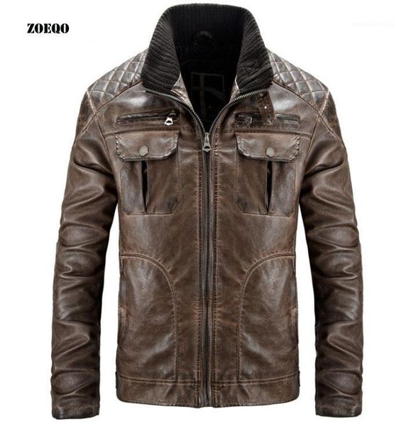 men's fur & faux autumn and winter brown men leather jacket warm coat leisure motorcycle pu coats, Black
men's fur & faux autumn and winter brown men leather jacket warm coat leisure motorcycle pu coats, Black