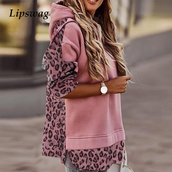 autumn casual new long sleeve loose sweatshirt elegant winter hooded pullover womens patchwork plaid leopard print blouse, White
autumn casual new long sleeve loose sweatshirt elegant winter hooded pullover womens patchwork plaid leopard print blouse, White