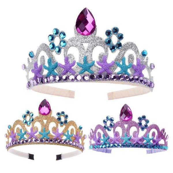 hair accessories kids baby girl crystal tiara crown headband ocean sea starfish princess hairband, Slivery;white
hair accessories kids baby girl crystal tiara crown headband ocean sea starfish princess hairband, Slivery;white