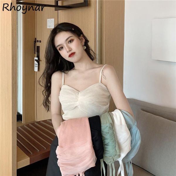 women's tanks & camis camisole womens summer solid simple tender crop sweet casual soft fit chic french style vintage ins all-match cl, White
women's tanks & camis camisole womens summer solid simple tender crop sweet casual soft fit chic french style vintage ins all-match cl, White