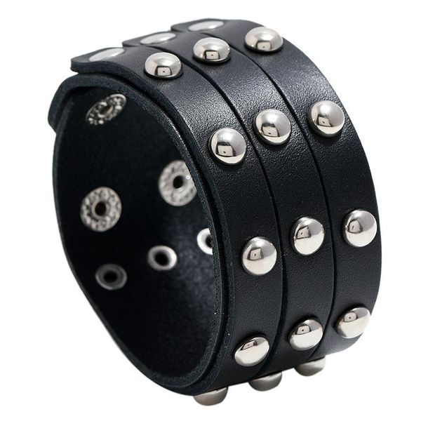 link, chain letapi fashion genuine leather male cuff bangles punk vintage three layers wide black brown bracelet for men
link, chain letapi fashion genuine leather male cuff bangles punk vintage three layers wide black brown bracelet for men
