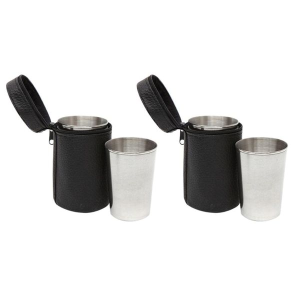 sets portable stainless steel cups wine cup coffee for camping with cover water bottles
sets portable stainless steel cups wine cup coffee for camping with cover water bottles