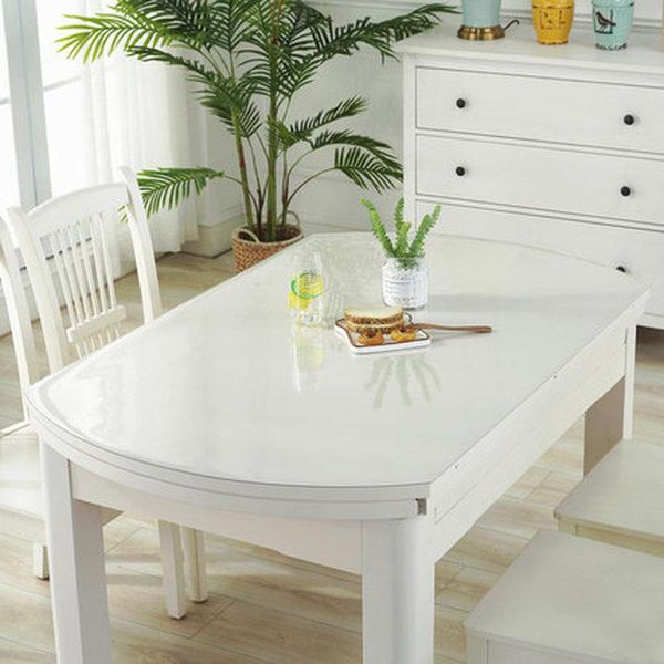 transparent oval tablecloth custom table protection soft glass plastic pad work cloth
transparent oval tablecloth custom table protection soft glass plastic pad work cloth
