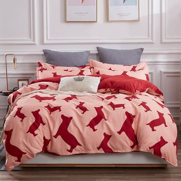 bedding sets 3-d print animal dog set simple duvet cover pillowcase home textiles 2/3pcs bed linen king size dropship
bedding sets 3-d print animal dog set simple duvet cover pillowcase home textiles 2/3pcs bed linen king size dropship