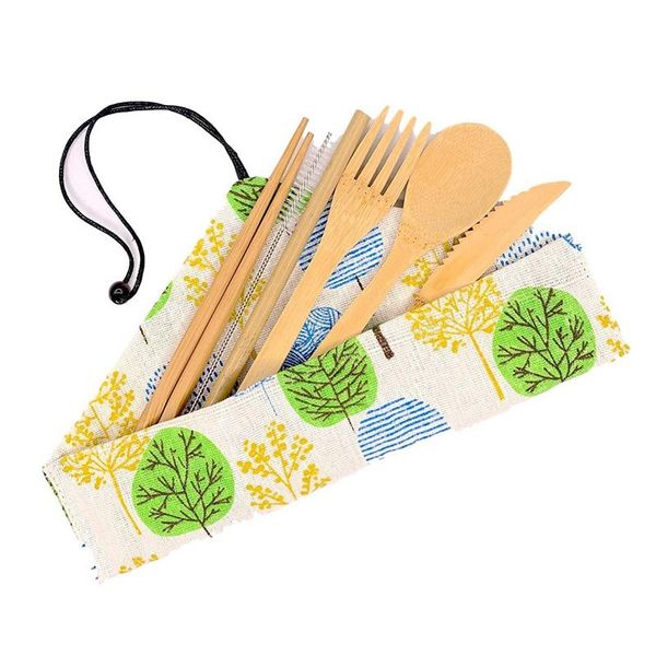 dinnerware sets bamboo cutlery set - kitchen utensils, travel reusable wooden fork spoon chopsticks eco friendly, natural organic flatware c
dinnerware sets bamboo cutlery set - kitchen utensils, travel reusable wooden fork spoon chopsticks eco friendly, natural organic flatware c
