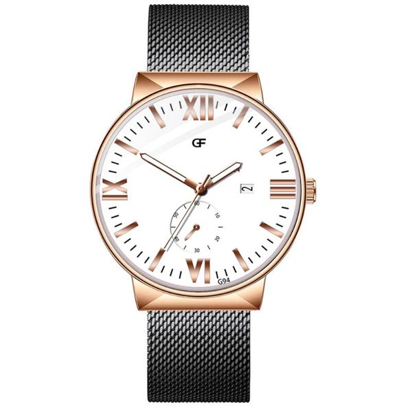 wristwatches high-end simple calendar men's watch quartz stainless steel relogio masculino bracelet relógio cronógrafo, Slivery;brown
wristwatches high-end simple calendar men's watch quartz stainless steel relogio masculino bracelet relógio cronógrafo, Slivery;brown