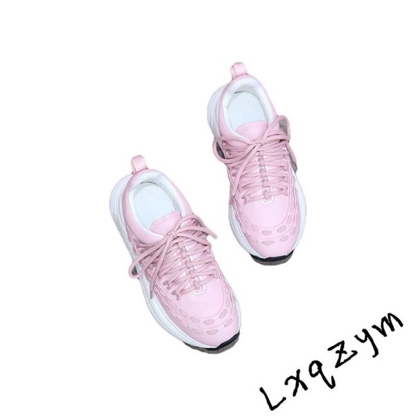 boots special lace up sneakers men women light pink genuine leather low sponge bottom daddy shoes plus size 35-41, Black
boots special lace up sneakers men women light pink genuine leather low sponge bottom daddy shoes plus size 35-41, Black