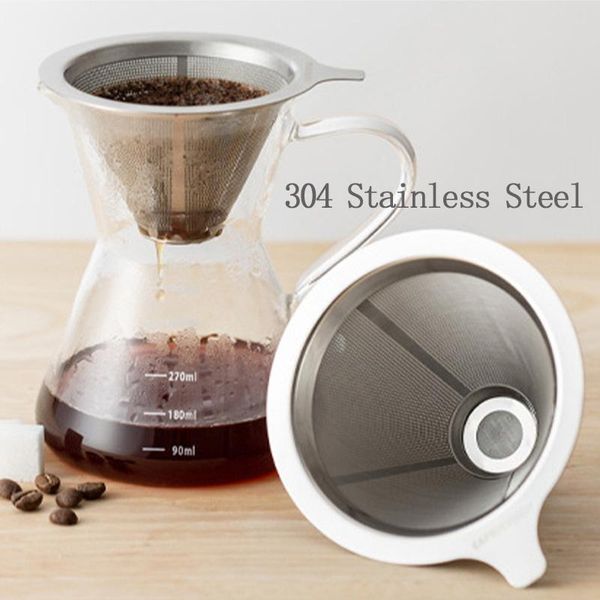 coffee filters 304 stainless steel filter reusable dripper baskets tea strainer percolator
coffee filters 304 stainless steel filter reusable dripper baskets tea strainer percolator