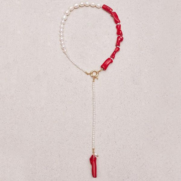 gift chunky long lariat women jewelry 2021 bijoux montella necklace baroque pearl red coral detachable drop pendant necklaces, Silver
gift chunky long lariat women jewelry 2021 bijoux montella necklace baroque pearl red coral detachable drop pendant necklaces, Silver