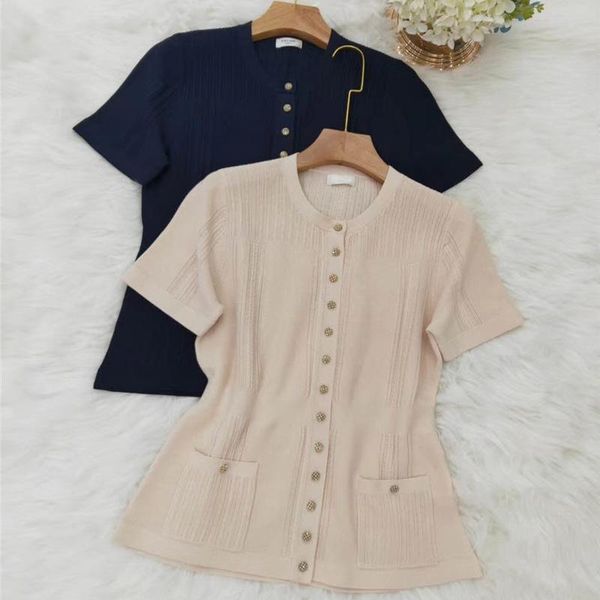 women's jackets french light luxury small fragrance knitted sweater waist is slim and exquisite rhinestone gold button short sleeve sil, Black;brown
women's jackets french light luxury small fragrance knitted sweater waist is slim and exquisite rhinestone gold button short sleeve sil, Black;brown