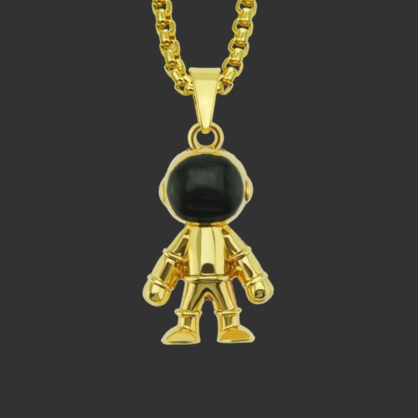 pendant necklaces european and american hip hop trend men women space villain necklace astronaut street nightclub accessories, Silver
pendant necklaces european and american hip hop trend men women space villain necklace astronaut street nightclub accessories, Silver