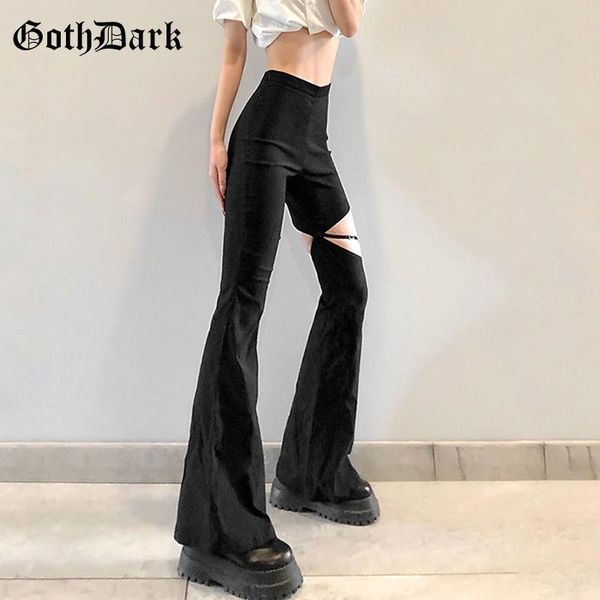 women's pants & capris goth dark punk y2k black women flare gothic e-girl grunge high waist hollow out trousers fashion patchwork summe, Black;white
women's pants & capris goth dark punk y2k black women flare gothic e-girl grunge high waist hollow out trousers fashion patchwork summe, Black;white