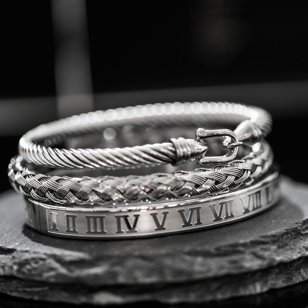 royal roman bracelets horseshoe bule bangles for men stainless steel open bangles pulseira bileklik luxury jewelry accessoriesbracelets, Golden;silver
royal roman bracelets horseshoe bule bangles for men stainless steel open bangles pulseira bileklik luxury jewelry accessoriesbracelets, Golden;silver