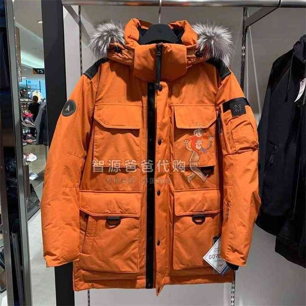 kelong kolon men's antarctica polar exploration tooling down jacket gtx wind proof and water splash goose, Black
kelong kolon men's antarctica polar exploration tooling down jacket gtx wind proof and water splash goose, Black