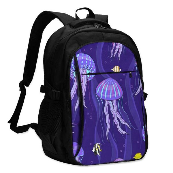 backpack usb charge women sea jellyfish purple student letters print school bag teenager girls
backpack usb charge women sea jellyfish purple student letters print school bag teenager girls