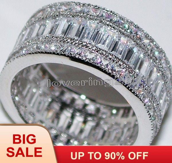 wedding rings fashion jewelry engagement princess cut 20ct gem 5a zircon stone 14kt white gold filled band ring sz 5-11, Slivery;golden
wedding rings fashion jewelry engagement princess cut 20ct gem 5a zircon stone 14kt white gold filled band ring sz 5-11, Slivery;golden