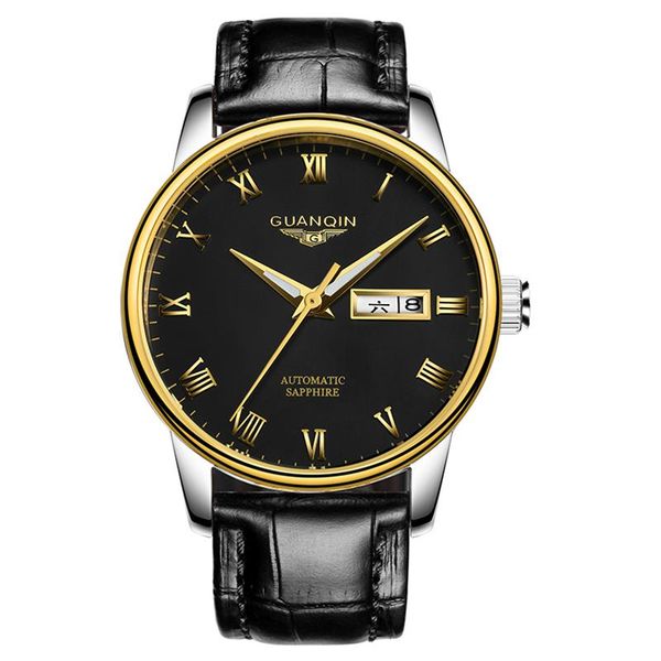 wristwatches 2021 guanqin gj16025 fashion leisure trend watch waterproof and dustproof mechanical belt men's, Slivery;brown
wristwatches 2021 guanqin gj16025 fashion leisure trend watch waterproof and dustproof mechanical belt men's, Slivery;brown