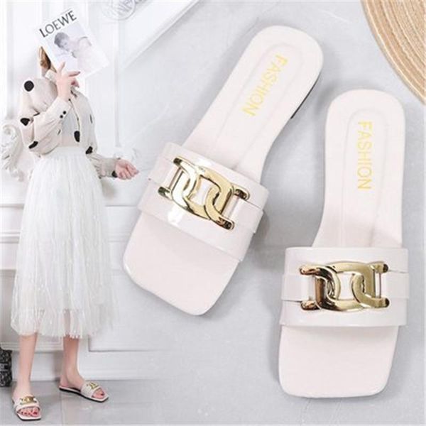 slippers fashion women's square toe casual shoes women non-slip summer 2021 flip flops beach sandals and 35-43, Black
slippers fashion women's square toe casual shoes women non-slip summer 2021 flip flops beach sandals and 35-43, Black