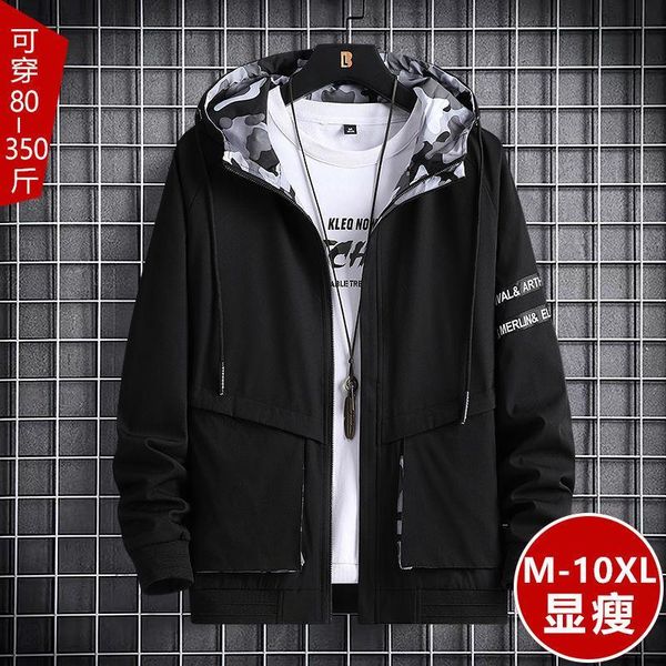 men's jackets spring and autumn coat plus-sized plus size fat jacket hooded loose casual guy clothing uttl, Black;brown
men's jackets spring and autumn coat plus-sized plus size fat jacket hooded loose casual guy clothing uttl, Black;brown