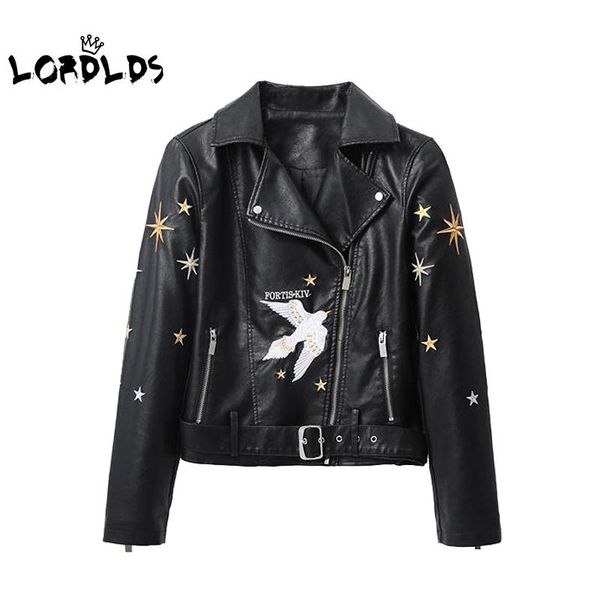 women's jackets lordlds women black leather jacket pu faux streetwear autumn winter zipper outwear coat fashion clothes for, Black;brown
women's jackets lordlds women black leather jacket pu faux streetwear autumn winter zipper outwear coat fashion clothes for, Black;brown