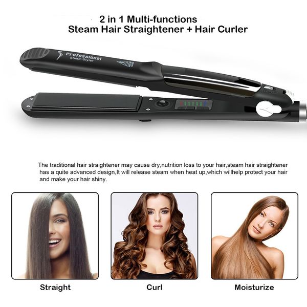 drop shipping professional steam hair straightener ceramic vapor hair flat iron seam hair straightening iron
drop shipping professional steam hair straightener ceramic vapor hair flat iron seam hair straightening iron