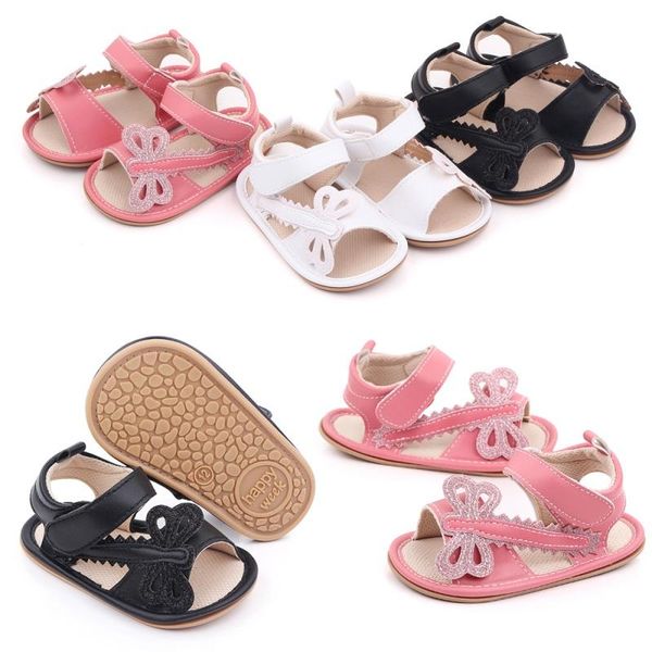 style summer baby girl sandals cute butterfly breathable shoes toddler rubber sole non-slip first walkers 0-18m, Black;red
style summer baby girl sandals cute butterfly breathable shoes toddler rubber sole non-slip first walkers 0-18m, Black;red