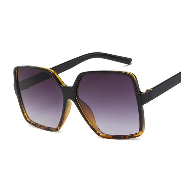 sunglasses big oversized ladies women vintage square frame sun glasses female brown gradient, White;black
sunglasses big oversized ladies women vintage square frame sun glasses female brown gradient, White;black
