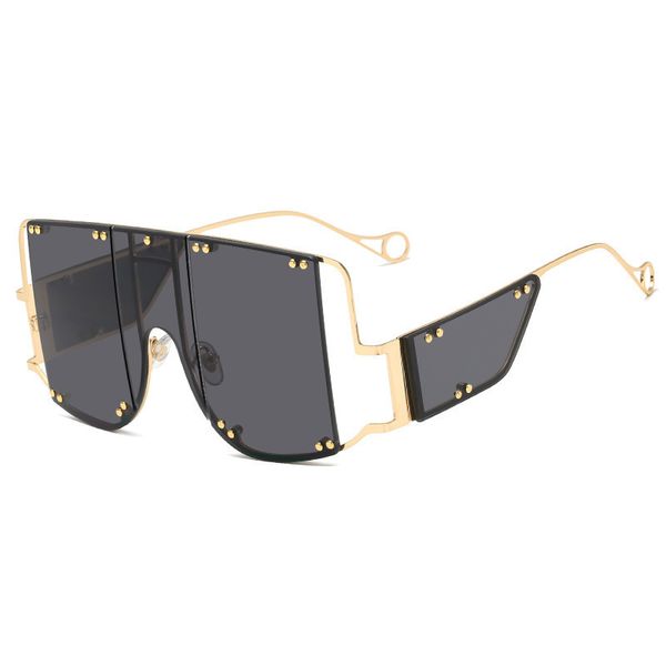 sunglasses fashion oversized women brand design men vintage luxury retro square sun glasses uv400 shades, White;black
sunglasses fashion oversized women brand design men vintage luxury retro square sun glasses uv400 shades, White;black