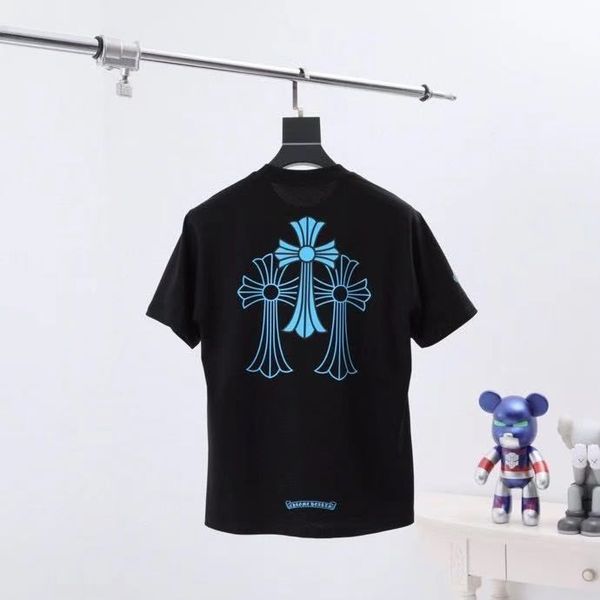 2021 summer new fashion ch cross phantom horseshoe print loose cotton short sleeve t-shirt, White;black
2021 summer new fashion ch cross phantom horseshoe print loose cotton short sleeve t-shirt, White;black