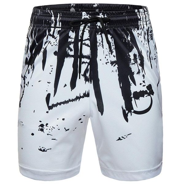 men's shorts 2021 casual sports summer digital printing beach pants quick-drying breathable, White;black
men's shorts 2021 casual sports summer digital printing beach pants quick-drying breathable, White;black