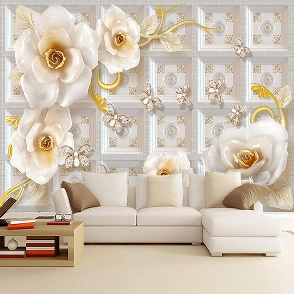 wallpapers custom 3d wallpaper modern simple rose flowers butterfly geometric mural living room tv sofa luxury home decor wall paper for
wallpapers custom 3d wallpaper modern simple rose flowers butterfly geometric mural living room tv sofa luxury home decor wall paper for