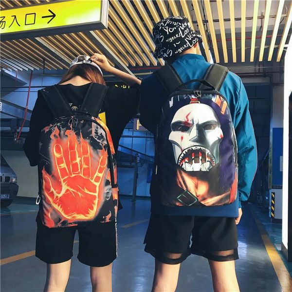 backpack 2021 personality creative graffiti travel bag outdoor mountaineering male and female student schoolbag laptop
backpack 2021 personality creative graffiti travel bag outdoor mountaineering male and female student schoolbag laptop