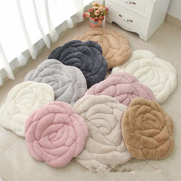 cushion/decorative pillow 45 x45cm round rose plush cushion chair home floor decor anti-skid bay futon pad car mat anti-decubitus
cushion/decorative pillow 45 x45cm round rose plush cushion chair home floor decor anti-skid bay futon pad car mat anti-decubitus