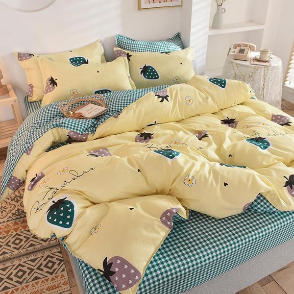 bedding sets home textile aloe cotton set pure single yellow green sheet with strawberry pattern comfort soft oceania
bedding sets home textile aloe cotton set pure single yellow green sheet with strawberry pattern comfort soft oceania